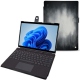 Housse cuir Microsoft Surface Pro 8 - Gris Patine