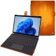 Lederschutzhülle Microsoft Surface Pro8 - Orange Patine