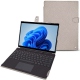 Custodia in pelle Microsoft Surface Pro8 - Taupe innocent