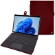 Microsoft Surface Pro 8 leather case - Rouge Veggie