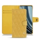 Capa em pele OnePlus 10 Pro - Mimosa - Couture ( Pantone 141C ) 
