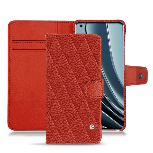 OnePlus 10 Pro: Entscheiden Sie sich für eine Lederhülle!Papaye - Couture ( Pantone #b54317 ) 