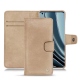 OnePlus 10 Pro leather case - Taupe vintage ( Pantone 7530C ) 