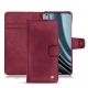 OnePlus 10 Pro leather case - Prune vintage ( Pantone 512C ) 