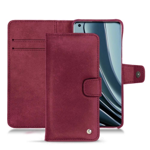 OnePlus 10 Pro: Entscheiden Sie sich für eine Lederhülle!Prune vintage ( Pantone #612434 ) 