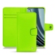가죽 커버 OnePlus 10 Pro - Vert fluo