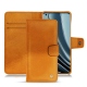 OnePlus 10 Pro leather case - Or Maïa ( Pantone 871C ) 