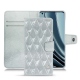 Capa em pele OnePlus 10 Pro - Platinium - Couture