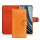 Funda de piel OnePlus 10 Pro - Abaca arancio