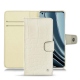 OnePlus 10 Pro leather case - Crocodile milk