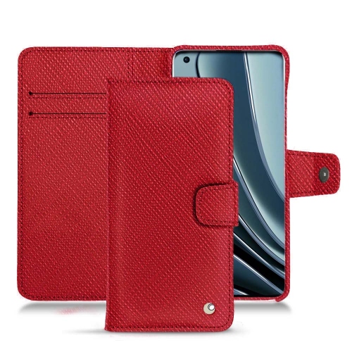 OnePlus 10 Pro : optez pour une housse en cuirRouge passion ( Pantone #a6192e ) 
