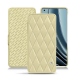 Custodia in pelle OnePlus 10 Pro - Beige - Couture ( Nappa - Pantone 7502C ) 