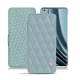 Capa em pele OnePlus 10 Pro - Bleu ciel - Couture ( Nappa - Pantone 277C ) 