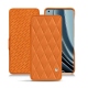 OnePlus 10 Pro leather case - Orange - Couture ( Nappa - Pantone 1495U ) 