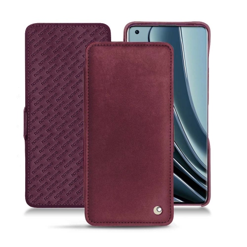 Funda de cuero personalizada para el OnePlus 10 ProPrune vintage ( Pantone #612434 ) 