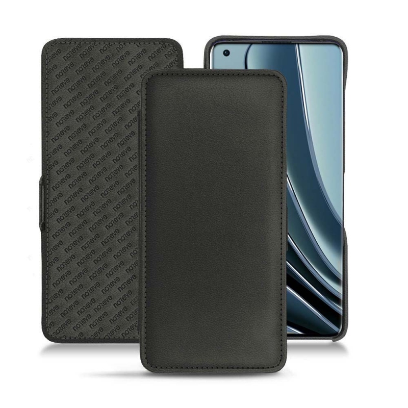 OnePlus 10 Pro leather case - Noir PU