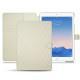Apple iPad Air 2  leather case - Blanc - Couture ( Bologna - White ) 
