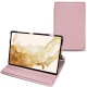 Custodia in pelle Samsung Galaxy Tab S8 - Rose ( Nappa - Pantone 2365C ) 