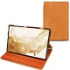 Lederschutzhülle Samsung Galaxy Tab S8 - Mandarine vintage ( Pantone 165C ) 