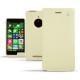 Lederschutzhülle Nokia Lumia 830  - Beige ( Nappa - Pantone 7502C ) 