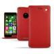 Custodia in pelle Nokia Lumia 830  - Rouge ( Nappa - Pantone 199C ) 