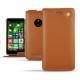 Capa em pele Nokia Lumia 830  - Marron ( Nappa - Pantone 1615C ) 