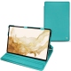 Capa em pele Samsung Galaxy Tab S8 - Bleu fluo