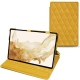 Custodia in pelle Samsung Galaxy Tab S8 - Jaune soulèu - Couture