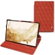 Capa em pele Samsung Galaxy Tab S8 - Arange clouquié - Couture