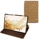 Housse cuir Samsung Galaxy Tab S8 - Sable vintage - Couture
