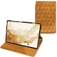 Funda de piel Samsung Galaxy Tab S8 - Or Maïa - Couture