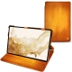 Lederschutzhülle Samsung Galaxy Tab S8 - Orange Patine
