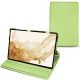 Funda de piel Samsung Galaxy Tab S8 - Vert olive PU