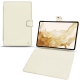 Capa em pele Samsung Galaxy Tab S8 - Blanc (  Nappa - White ) 