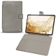 Lederschutzhülle Samsung Galaxy Tab S8 - Acier vintage ( Pantone 403C ) 