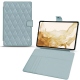 Housse cuir Samsung Galaxy Tab S8 - Bleu ciel - Couture ( Nappa - Pantone 277C ) 