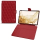 レザーケース Samsung Galaxy Tab S8 - Rouge - Couture ( Nappa - Pantone 199C ) 