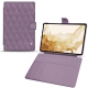 Lederschutzhülle Samsung Galaxy Tab S8 - Lilas - Couture ( Nappa - Pantone 2645U ) 