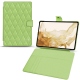Capa em pele Samsung Galaxy Tab S8 - Vert olive - Couture ( Nappa - Pantone 578U ) 