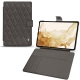 Funda de piel Samsung Galaxy Tab S8 - Anthracite - Couture ( Pantone 424C ) 