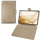 Lederschutzhülle Samsung Galaxy Tab S8 - Autruche desert