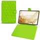 Custodia in pelle Samsung Galaxy Tab S8 - Vert fluo - Couture