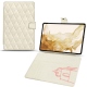 Lederschutzhülle Samsung Galaxy Tab S8 - Blanc escumo - Couture