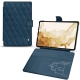 Custodia in pelle Samsung Galaxy Tab S8 - Blu mediterran - Couture