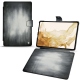 Housse cuir Samsung Galaxy Tab S8 - Gris Patine