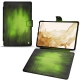 Funda de piel Samsung Galaxy Tab S8 - Vert Patine