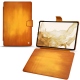 Housse cuir Samsung Galaxy Tab S8 - Orange Patine