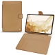 Samsung Galaxy Tab S8 leather case - Beige Veggie