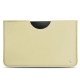 Capa em pele Samsung Galaxy Tab S8 - Beige ( Nappa - Pantone 7502C ) 