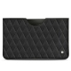 Funda de piel Samsung Galaxy Tab S8 - Noir - Couture ( Nappa - Black ) 